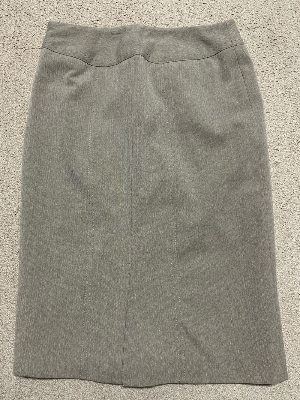 Classic Tan Pencil Skirt